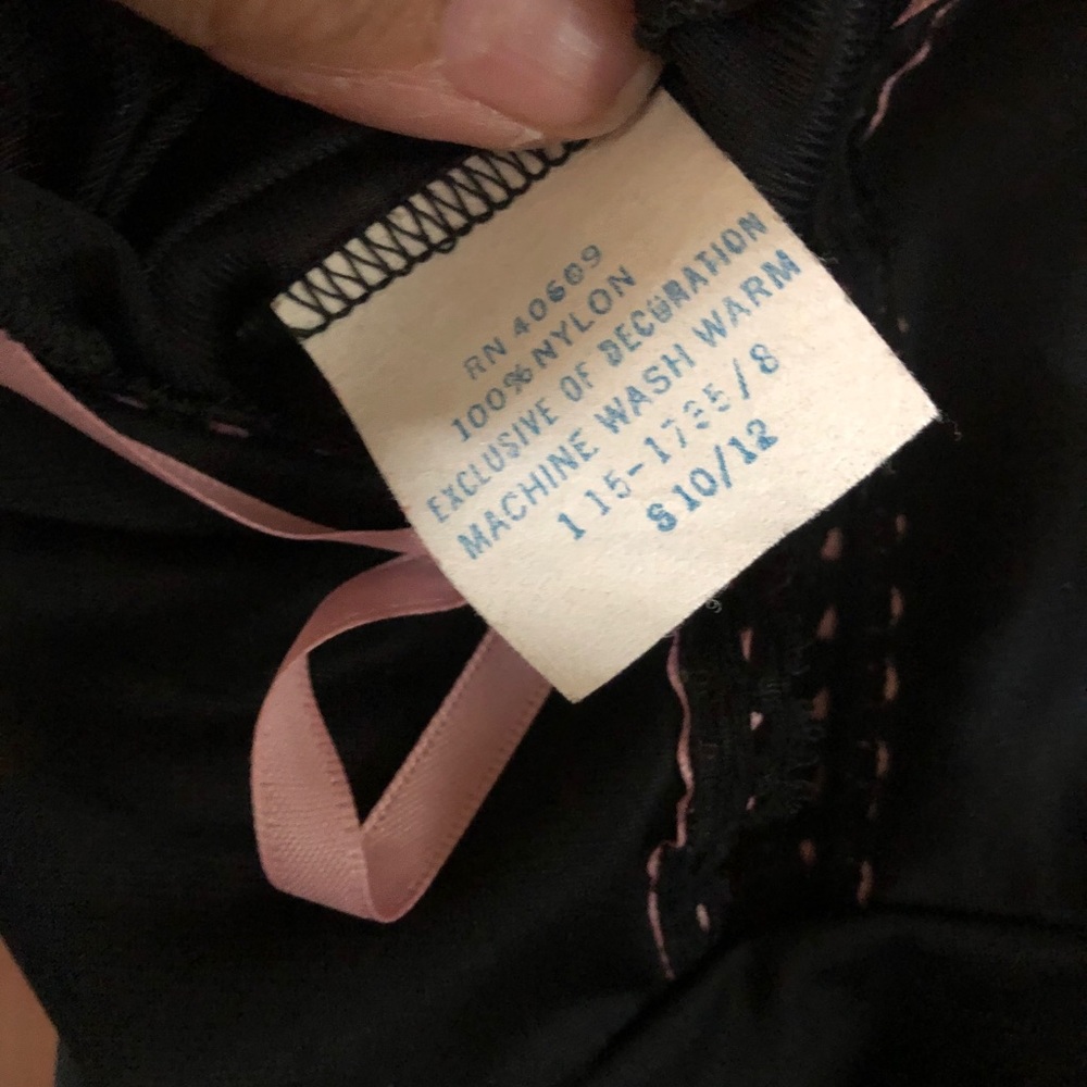 Lingerie, Black, 10-12 - Picture 5 of 7